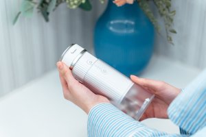 Irygator do zębów jamy ustnej ZENT Stream+ bezprzewodowy PRO 360 Blue 9