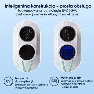 ZENT Sterylizator UV do szczoteczek Uveo Duo 3