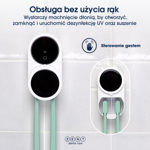 ZENT Sterylizator UV do szczoteczek Uveo Duo 4