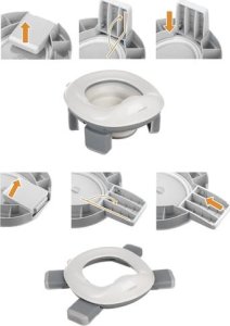 Nocnik przenośny/ turystyczny Kruzzel 25510 4