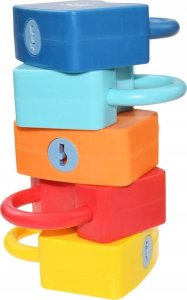 Montessori Gra Edukacyjna Sensoryczna Kłódki Z Kluczykami Dla Dzieci 6 Szt. 14