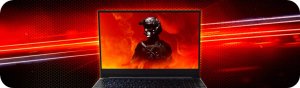 Laptop Hiro Laptop gamingowy KX550 15,6'', 144Hz, i7 13620H, RTX 4050 6GB, 16GB RAM, 1TB SSD M.2, W11H 9