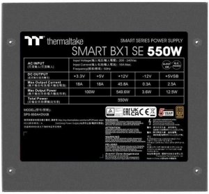 Zasilacz Thermaltake Smart BX1 SE 550W (PS-TTP-0550NNSABE-1) 2