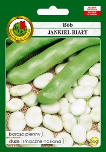 PNOS Nasiona warzyw | Bób Jankiel Biały | Opakowanie 50g 1