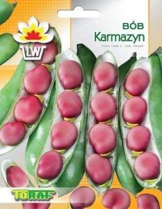 Toraf Nasiona warzyw | Bób Karmazyn | Opakowanie 30g 2