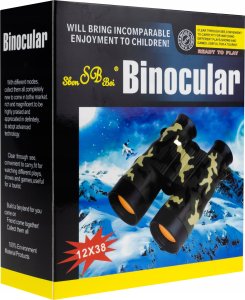 Lornetka Turystyczna Dla Dzieci 12X38 Optyczna Kompas Zabawka Survival 4