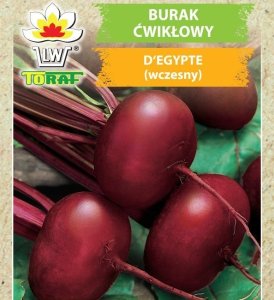 Toraf Nasiona warzyw | Burak Ćwikłowy D'Egypte | Opakowanie 10g 2