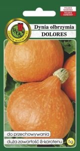 PNOS Nasiona warzyw | Dynia Olbrzymia Dolores | Opakowanie 5g 7