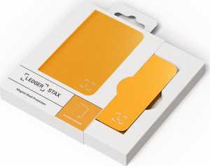 Ledger Stax Magnetic Shell Orange - Etui na portfel kryptowalutowy 5