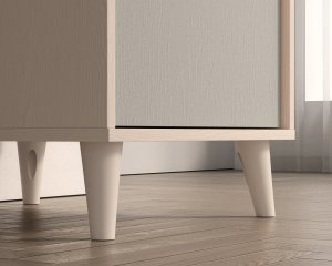 Biurko dziecięce MEVEL szare ML MEBLE 8