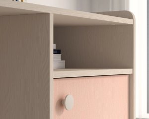 Biurko dziecięce MEVEL różowe ML MEBLE 9