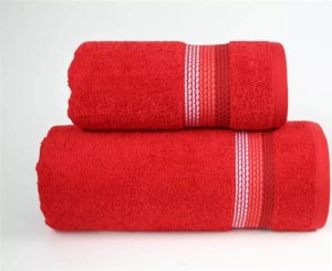 Ręcznik Frotex Ombre 50x90 Czerwony 450g/m2 Premium GRENO 1