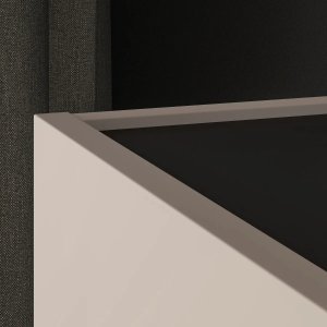 Komoda FRESHION 03 2D3S 160 kaszmirowa/czarna ML MEBLE 10