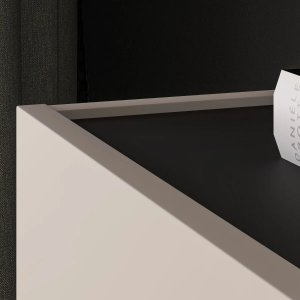 Szafka RTV FRESHION 05 1D2S 160 kaszmirowa/czarna ML MEBLE 9