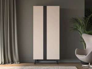 Szafa FRESHION 01 2D kaszmirowa/czarna ML MEBLE 9