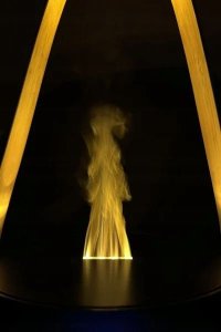 Nawilżacz Powietrza Dyfuzyjny Aromaterapia Dyfuzor Ogień Płomień Eleeels S5 6