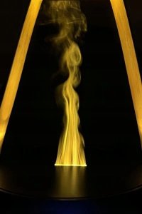 Nawilżacz Powietrza Dyfuzyjny Aromaterapia Dyfuzor Ogień Płomień Eleeels S5 8