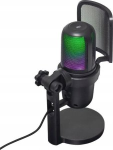 Mikrofon Pojemnościowy Gamingowy Studyjny 24bit 96khz Na Usb-c Rgb Statyw / Gmmc00022401 / Micro 6