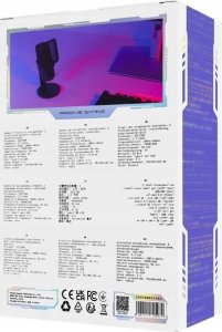 Mikrofon Pojemnościowy Gamingowy Studyjny 24bit 96khz Na Usb-c Rgb Statyw / Gmmc00022401 / Micro 7