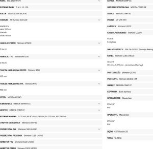 Rower górski Merida BIG.NINE 100 L(19) METALLIC BLACK(GREY) one size 2