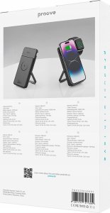 Powerbank Indukcja Qi Stojak Magsafe 2w1 Na Telefon + Zegarek 10000mah 20w / Power Stand 5