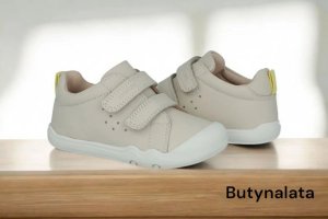 Buty barefoot GEOX beż elastyczne buty z membraną GEOX B4663A 21 4