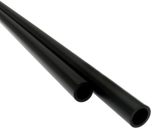 XSPC PETG Tube 14/10mm 2er Pack - 500mm, Satin-Schwarz 2