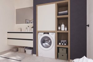 Candy Washing Machine | RO 284DWMS7/1-S | Energy efficiency class A | Front loading | Washing capacity 8 kg | 1200 RPM | Depth 5 32