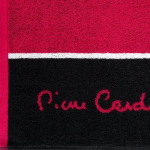 Eurofirany Ręcznik bawełniany z kolekcji Pierre Cardin 50X90 czerwony 2