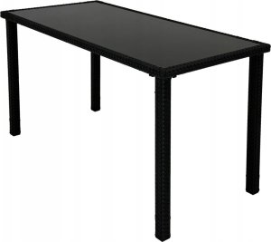 Zestaw Mebli Ogrodowych Technorattan Capri PRO 6cz. CZARNY 7os. 8