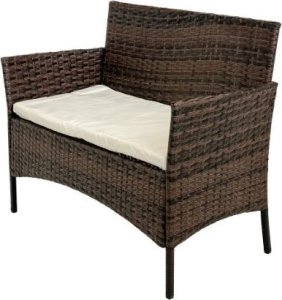 Zestaw mebli ogrodowych technorattan RENO II 4os. brązowy 5