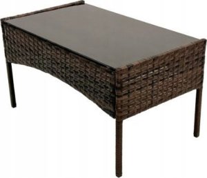 Zestaw mebli ogrodowych technorattan RENO II 4os. brązowy 7