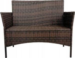 Zestaw mebli ogrodowych technorattan RENO II 4os. brązowy 10