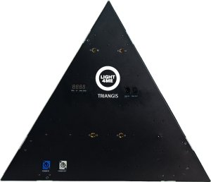 LIGHT4ME TRIANGIS efekt świetlny LED 64x2W RGBA oświetlenie klubowe dyskotekowe DJ na imprezę 5