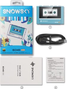 FIIO SNOWSKY ECHO MINI Przenośny odtwarzacz Hi-Res niebieski 9