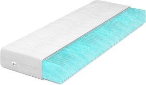 Materac piankowy Fala AQUA 80x180 22cm | Dwustronny H3/H3 | 7 stref | Pikowany pokrowiec | 1