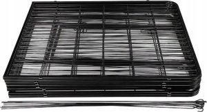 Duży Metalowy Kojec Klatka Zagroda DLA PSA PSÓW ZWIERZĄT XXXL 8 PANELI 3