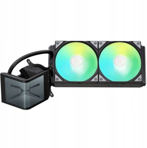 TRYX PANORAMA SE ARGB 240 Komplett-Wasserkhlung, 3D-AMOLED-Display - 240mm, schwarz 3