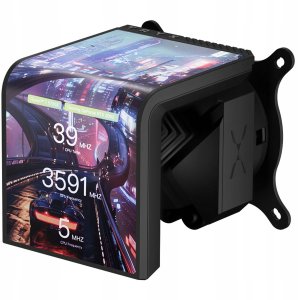 TRYX PANORAMA SE ARGB 240 Komplett-Wasserkhlung, 3D-AMOLED-Display - 240mm, schwarz 6