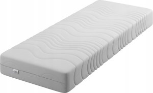 Materac piankowy Fala AQUA 120x200 16cm | Dwustronny H3/H3 | 7 stref | Pikowany pokrowiec | 4