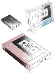 FIIO SNOWSKY ECHO MINI Przenośny odtwarzacz Hi-Res róźowy 2