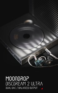 MOONDROP DiscDream 2 Ultra przenośny odtwarzacz CD 2