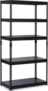 Humberg Regał metalowy magazynowy 183 x 90 x 45 cm Humberg HR-700 czarny EDUKAMP 2