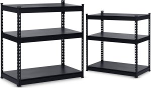 Humberg Regał metalowy magazynowy 183 x 90 x 45 cm Humberg HR-700 czarny EDUKAMP 3