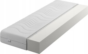 Materac piankowy Comfort 90x190 16cm | Dwustronny H3/H3 | Pikowany pokrowiec | 1