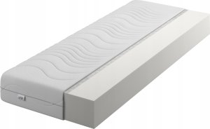 Materac piankowy Comfort 90x200 10cm | Dwustronny H3/H3 | Pikowany pokrowiec | 1