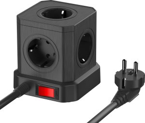 Newell NEWELL NL4387 Kostka zasilająca GaN Power Cube 9w1 czarna 10