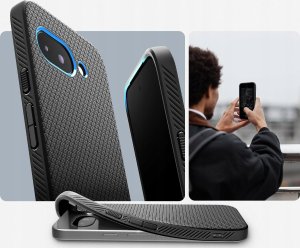 SPIGEN LIQUID AIR GOOGLE PIXEL 9A MATTE BLACK 12