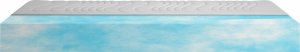 Materac piankowy Aqua 90x190 16cm | Dwustronny H3/H3 | Pikowany pokrowiec | 4