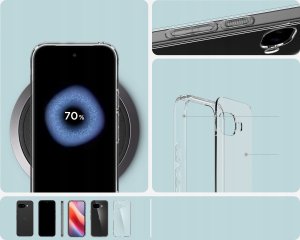 SPIGEN ULTRA HYBRID GOOGLE PIXEL 9A CRYSTAL CLEAR 13